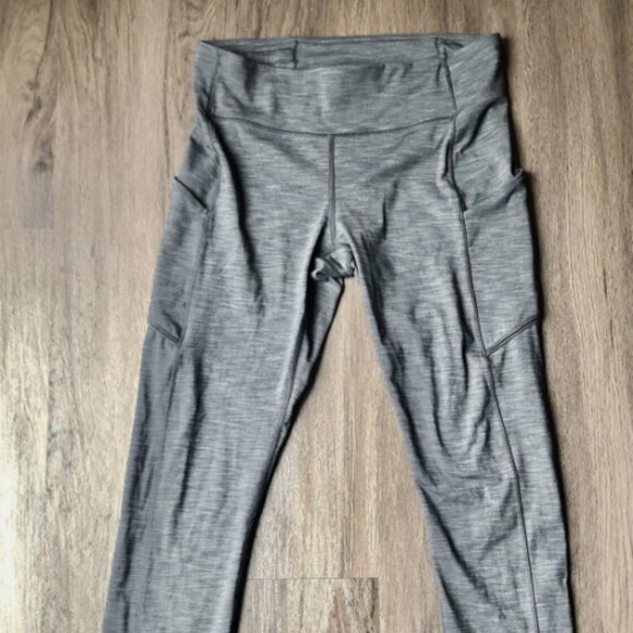 lululemon athletica Pants - Lululemon Luxtreme Grey Leggings, size 8